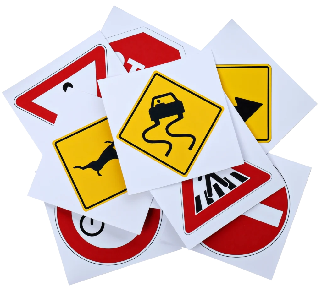 Panneaux de signalisation